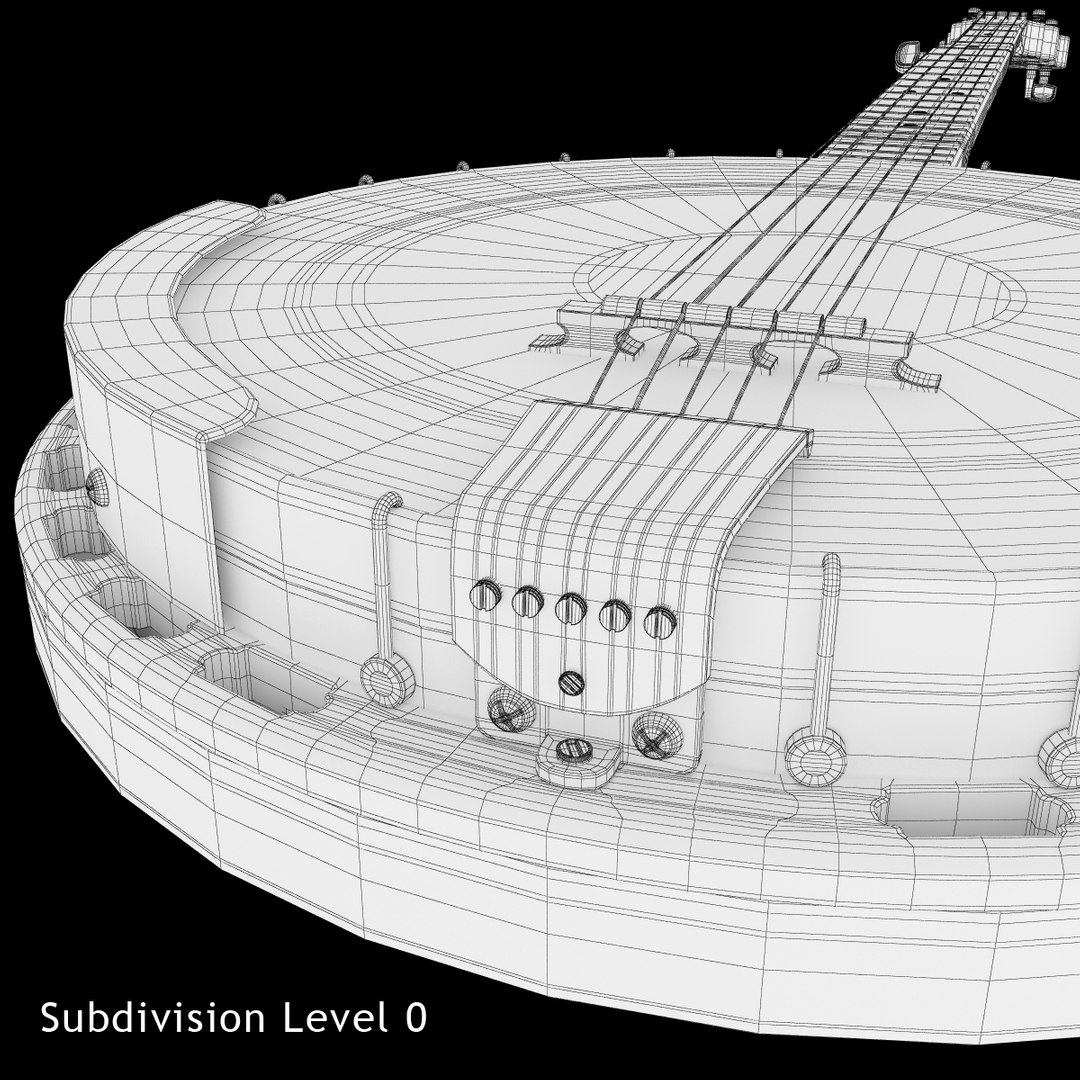 3d Model Of Banjo