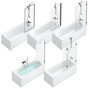 ath and shower curtains Villeroy & Boch, Sanitana, Roca, Ideal and Cersanit set 94