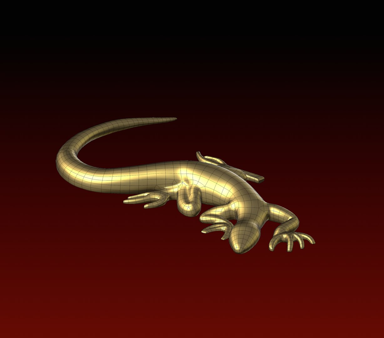 3D Lizard 3D print ready model - TurboSquid 1876560