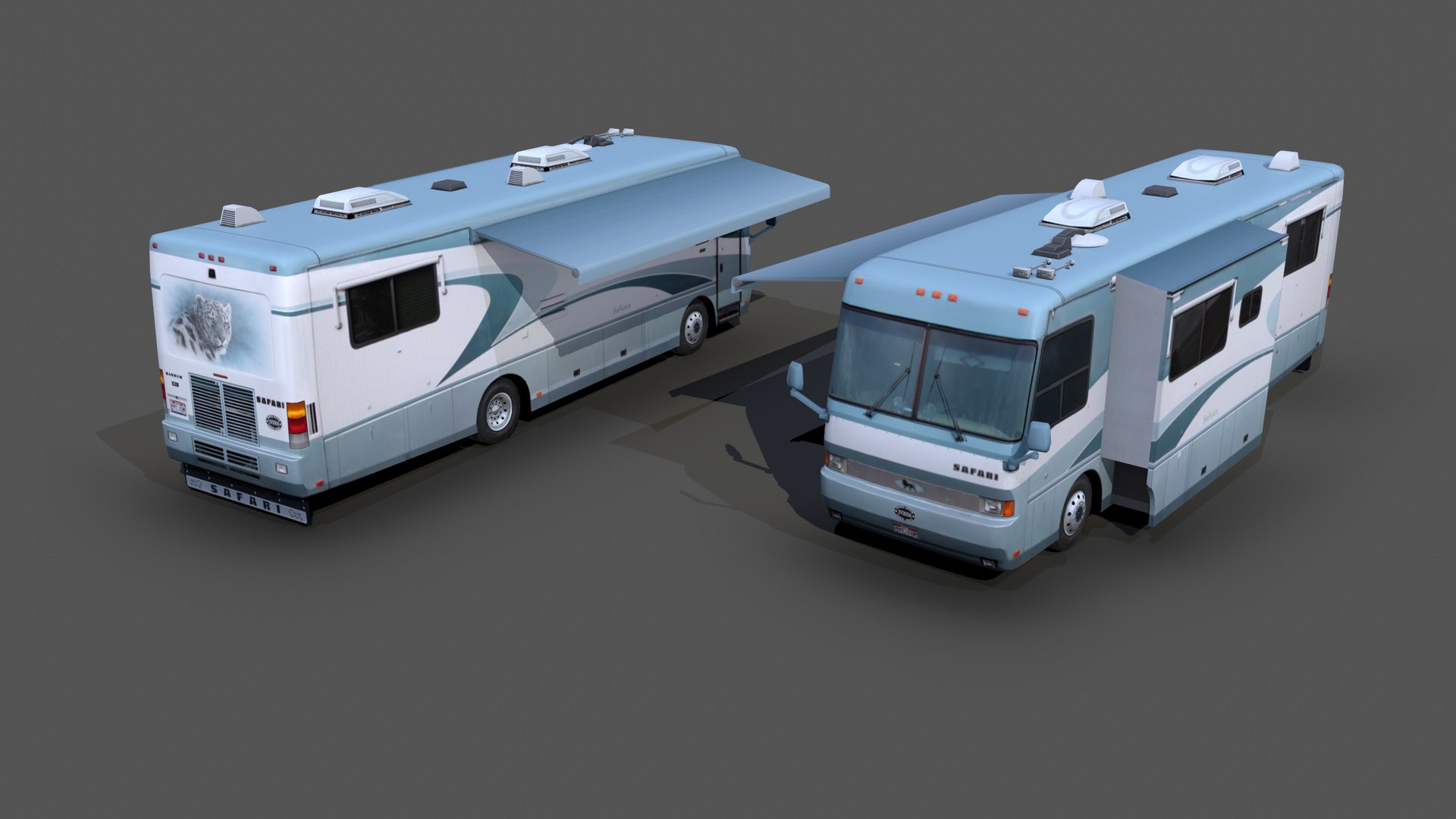 Safari Sahara RV 2000 3D - TurboSquid 1789705