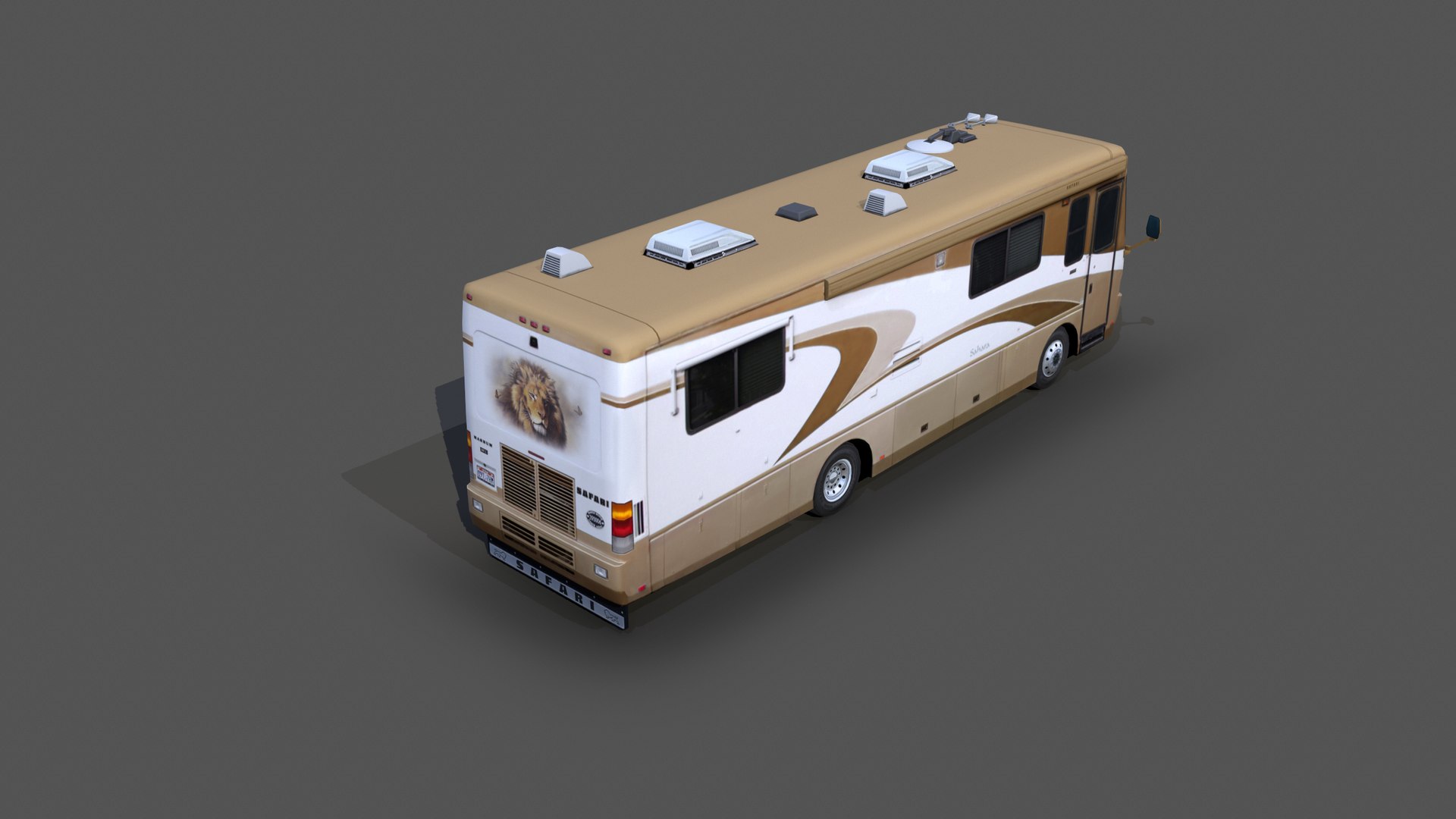 Safari Sahara RV 2000 3D - TurboSquid 1789705