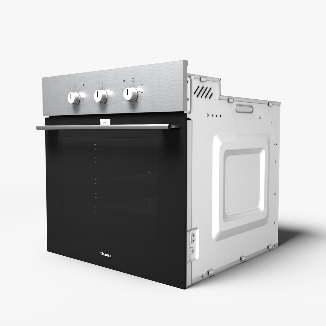 3D Hansa BOEI 68112 Oven Model - TurboSquid 2167867