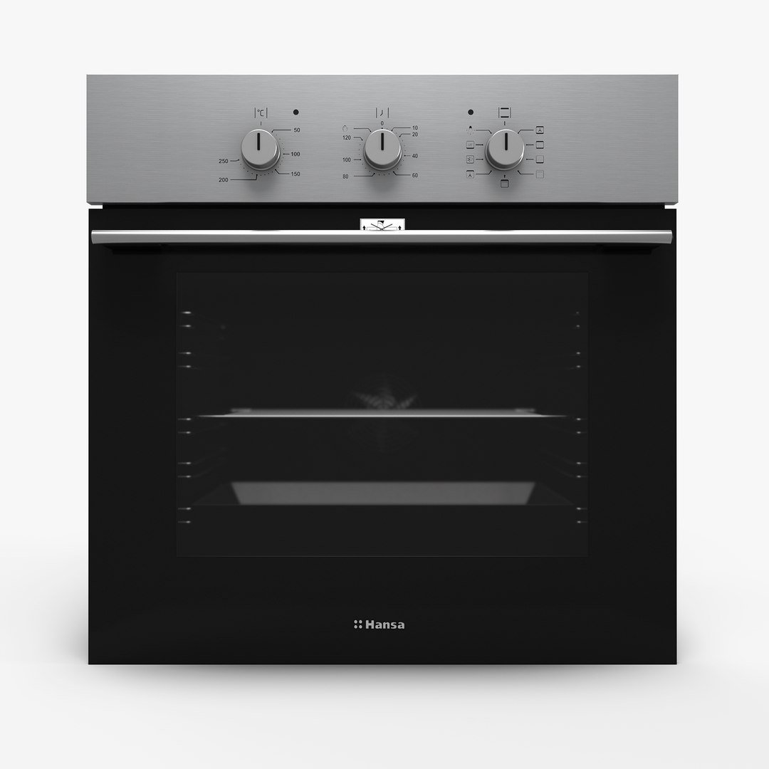 3D Hansa BOEI 68112 Oven Model - TurboSquid 2167867