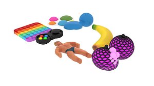 Antistress Games Collection model