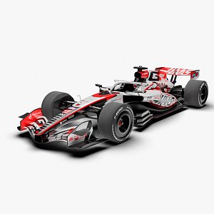 3D 2026 Godzilla HAAS F1 - Japan Special livery