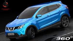 Nissan Qashqai 2017 (Low Interior)