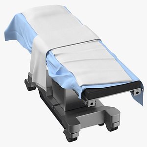 Operating Bed Dressed And Empty