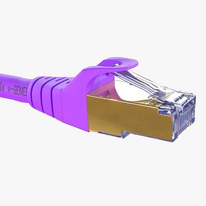 Plug cable 3D model