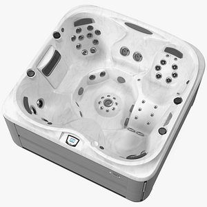 3D model Jacuzzi J475 Spa Hot Tub Platinum