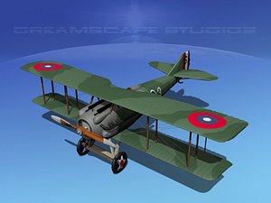 3d model spad xiii xii fighters