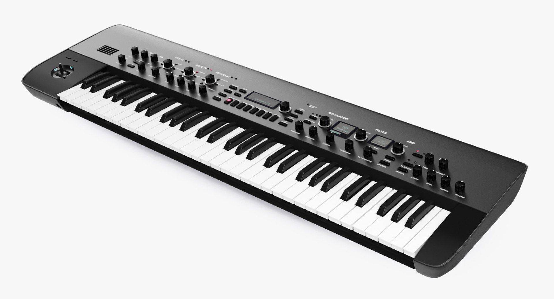 Synthesizer synth keyboard 3D model TurboSquid 1356555