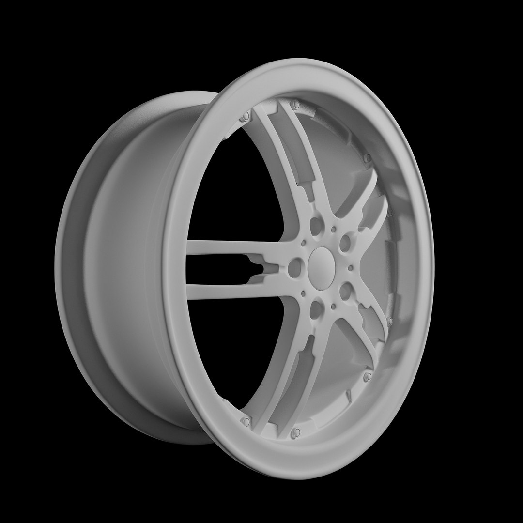 donz escobar rims car 3d max