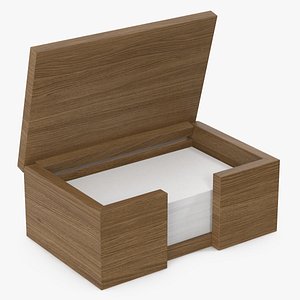 business cards box v 3D