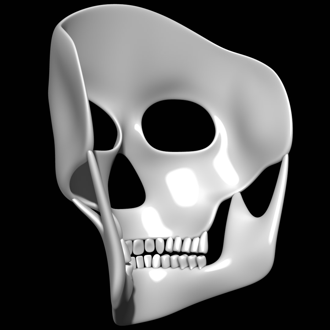 3D Skull Mask - TurboSquid 1311268