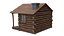 Log Cabin 3D model