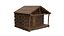 Log Cabin 3D model