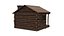 Log Cabin 3D model