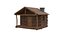 Log Cabin 3D model