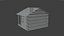 Log Cabin 3D model
