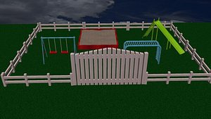 3dsmax playground bars box