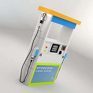 3d fuel pump hydrogen model