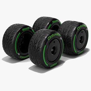 Formula 1 Pirelli Cinturato intermediate Wheels F1 Season 2023