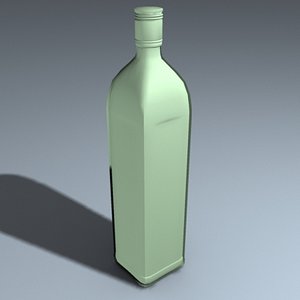 bushmills bottle 3d 3ds