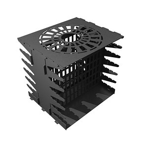 brazier vertical 3D model