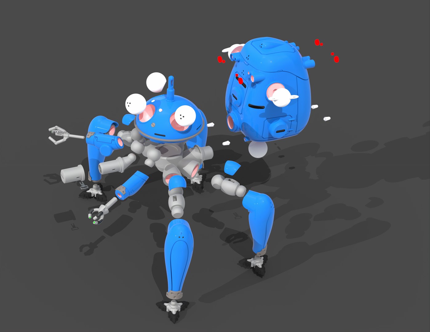 Ghost In The Shell Tachikoma 3D - TurboSquid 2345694