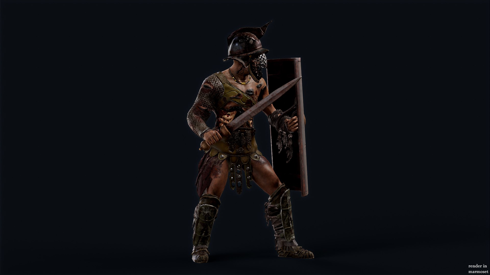GLADIATOR MU2 3D - TurboSquid 2325286