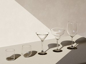 OBJ file Martini Glass 🏠・3D print design to download・Cults