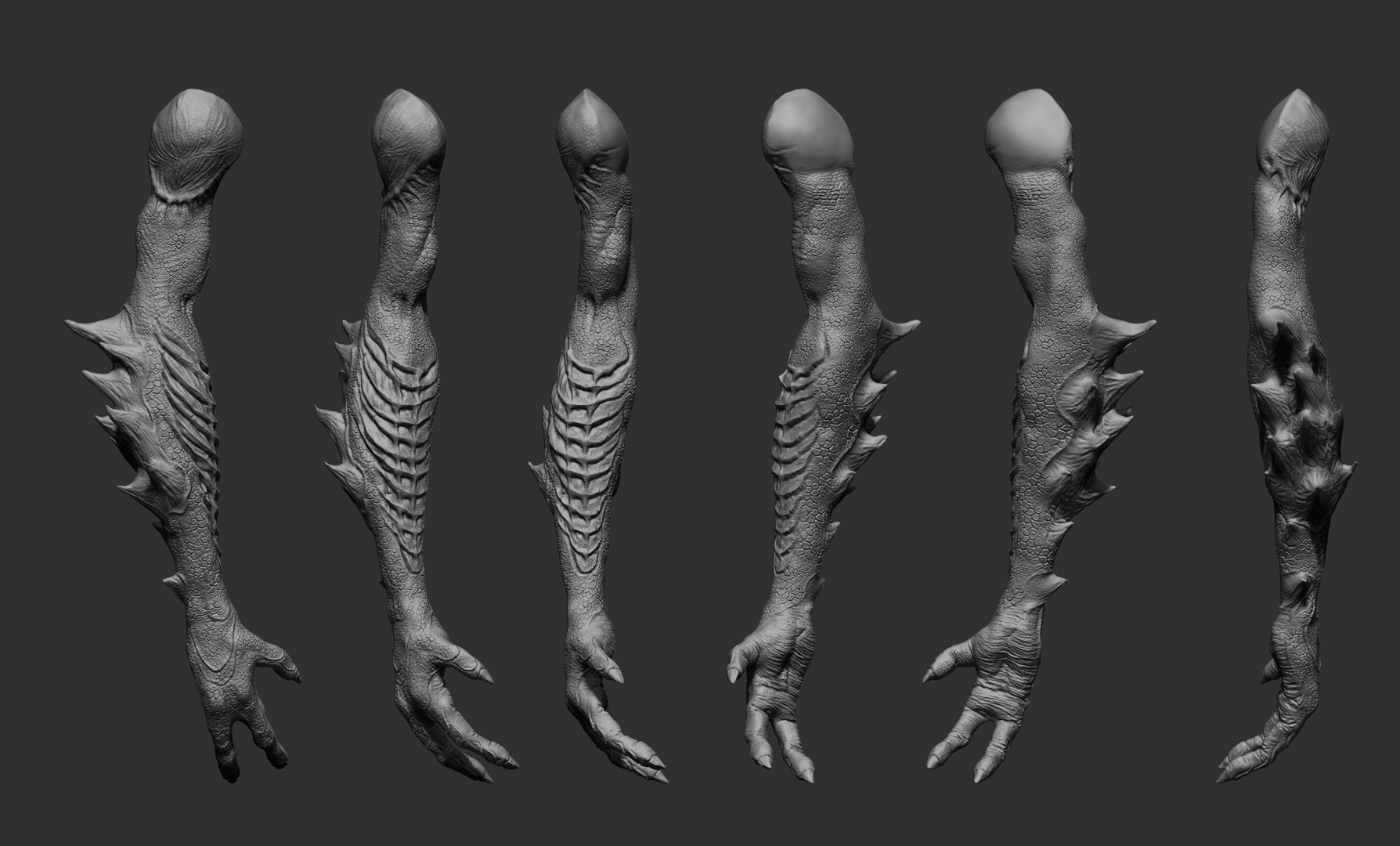 3D 25 Creature arms model https://p.turbosquid.com/ts-thumb/He/bVl7u5/Ny/53/jpg/1663160981/1920x1080/fit_q87/2b939b8d50a74e407cd035e50e7a3e64047d88f1/53.jpg