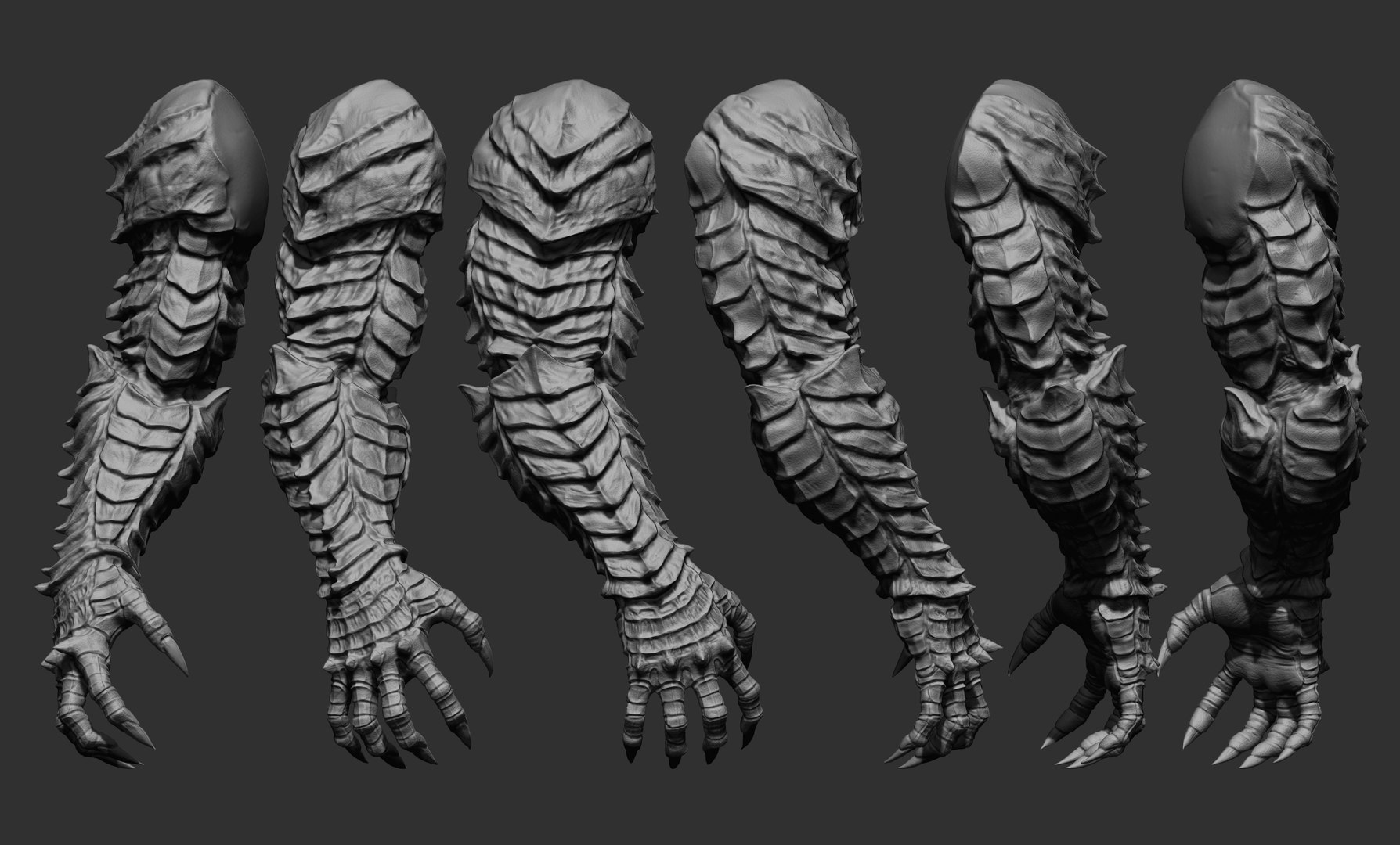 3D 25 Creature arms model https://p.turbosquid.com/ts-thumb/He/bVl7u5/iu/27/jpg/1663160969/1920x1080/fit_q87/ece4bc8aca06cc19998f9a8afc99fcb91b4e38ed/27.jpg