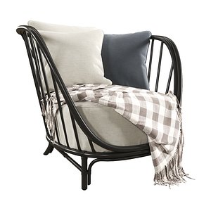 KYOTO ALU LOUNGE CHAIR model
