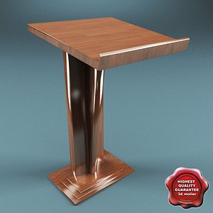 tribune speaker 3d max