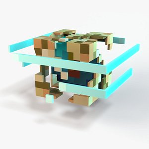 Minecraft Conduit Rig model