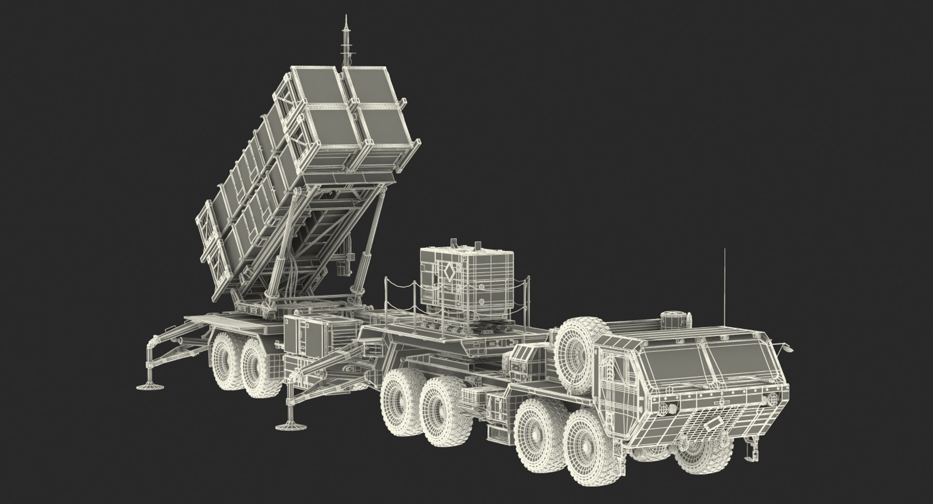 3D Mim-104 Patriot Surface Air Missile Model - TurboSquid 1259861