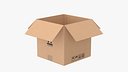 Cardboard Box 50x50x50 Open