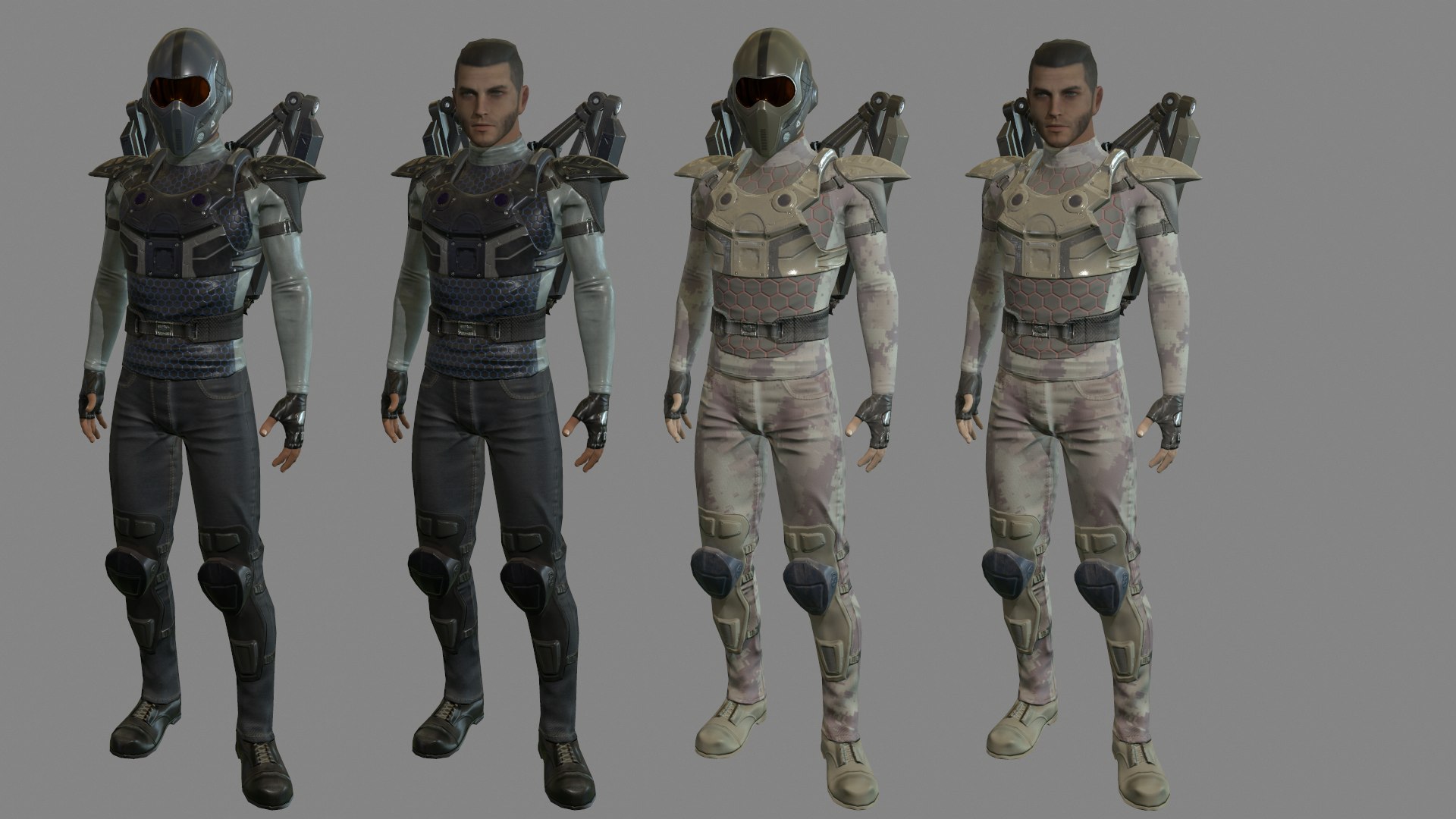 Exosuit Male 3D - TurboSquid 1699468