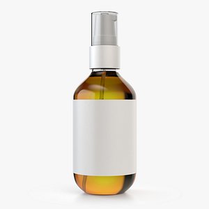3D medicine bottle model