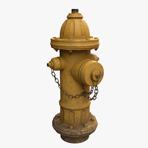 Fire hydrant 3D model