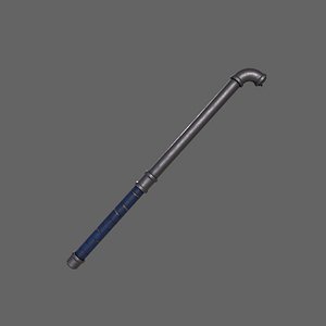 PBR Pipe Weapon V1c 3D model