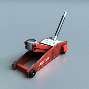 Car jack low poly