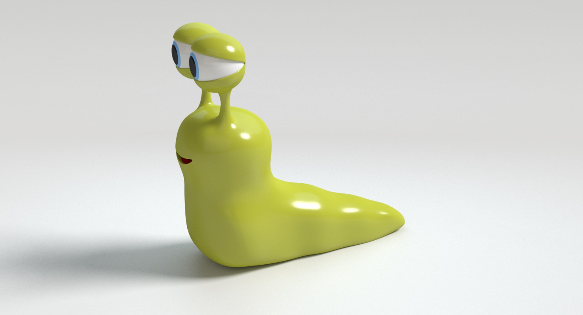 cartoon slug 3d 3ds