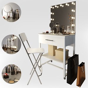 Makeup table