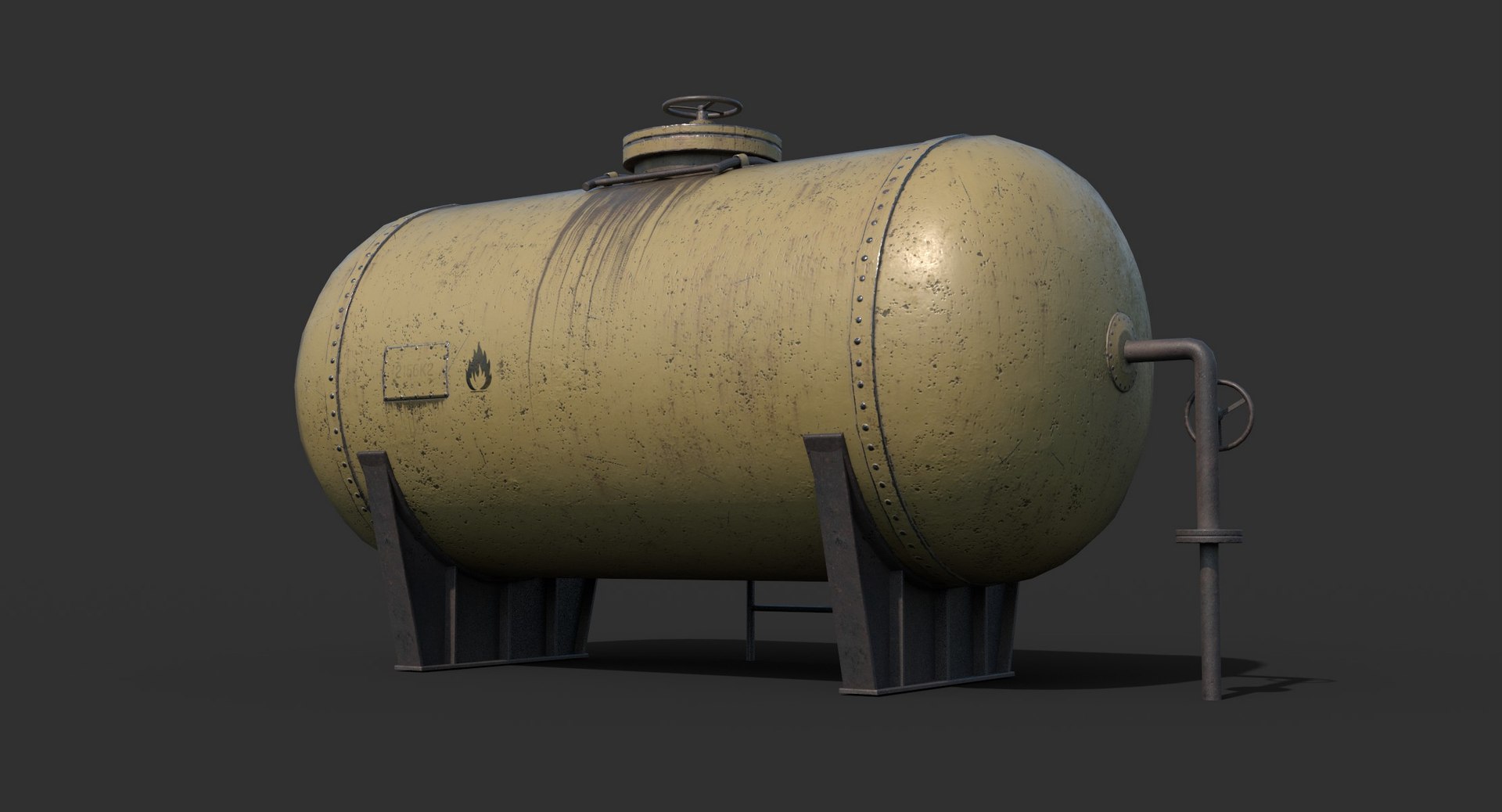 Oil Tank Containers 3D Model - TurboSquid 1377112