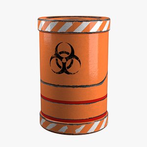 sci fi barrel 1 3d model