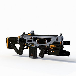 Sci-Fi Laser Gun 1