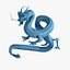 3d asian dragon