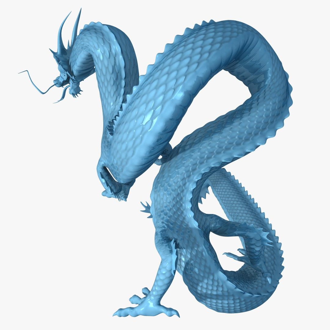 3d asian dragon